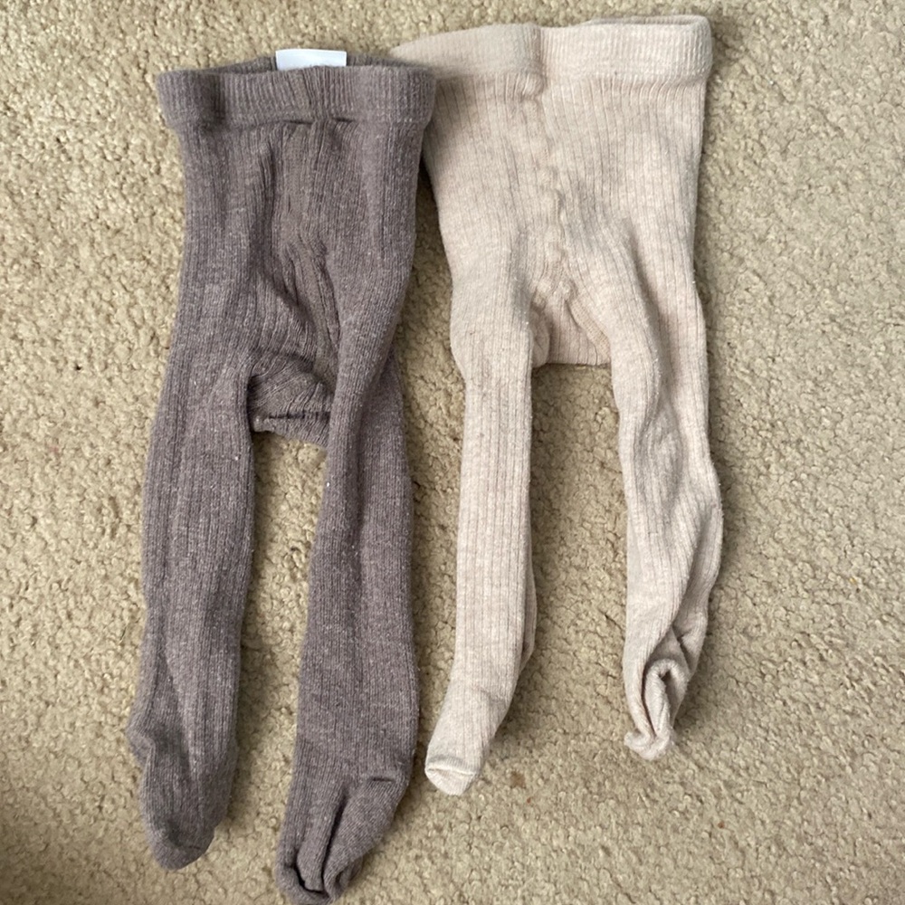 Ribbed Zara tights